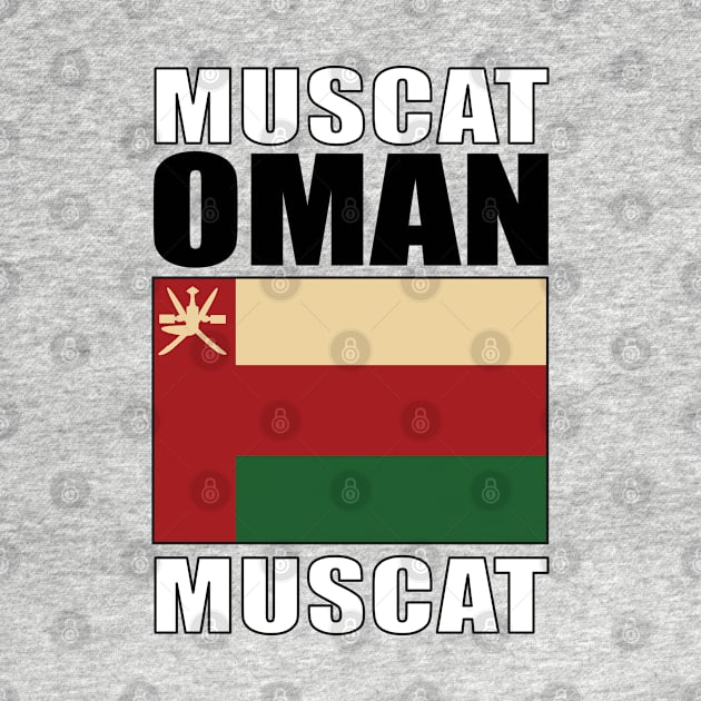 Flag of Oman by KewaleeTee